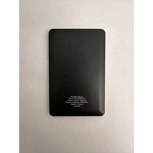 Single Port Portable Power Bank - Black